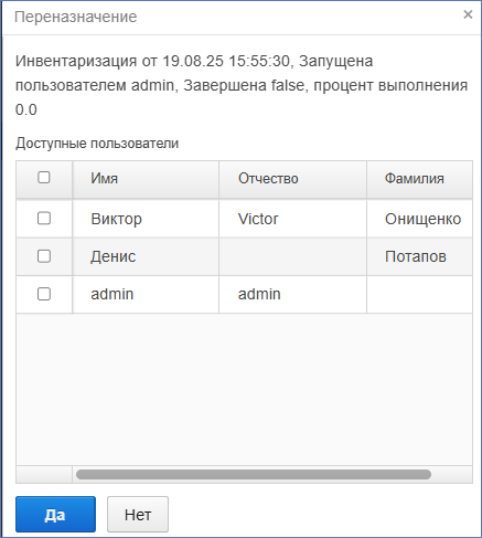 Список пользователей